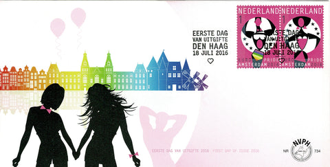 3428-29-E734 Europride Amsterdam - Nederland 2016