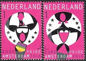 3428-29 Europride Amsterdam - Nederland 2016