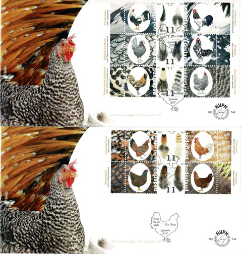 3488/97V-E744AB Nederlandse kippenrassen 2017