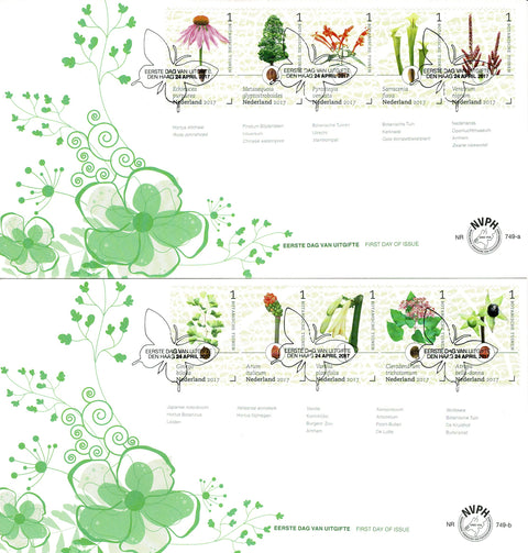 3525/34V-E749AB Botanische Tuinen in Nederland 2017