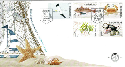 3550/54-E754 Leven in de Noordzee Serie 2017