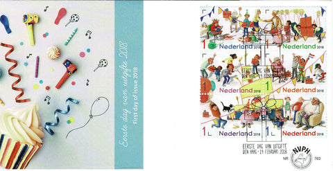 3614-19-E763 Verjaardagspostzegels 2018