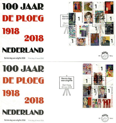 3645-54-E768AB Honderd Jaar De Ploeg 2018