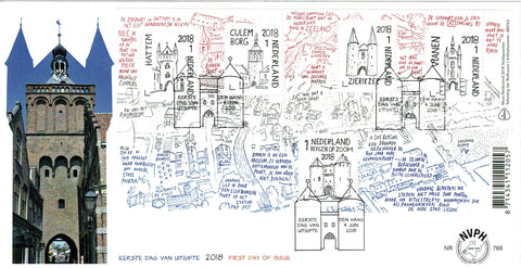 3657-E769 Mooi Nederland Verzamelblok 2018
