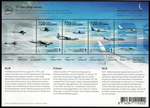 3736 - 100 Jaar Luchtvaart 2019