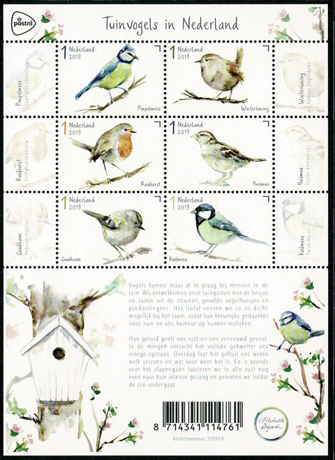3743-48 Tuinvogels in Nederland 2019
