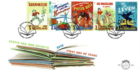 3786-90-E793 Kinderpostzegels Kinderboeken 2019