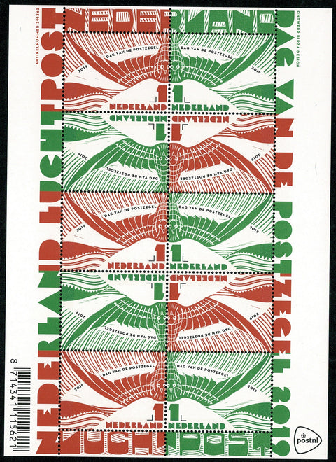 3797-98V Dag van de Postzegel Vel 2019