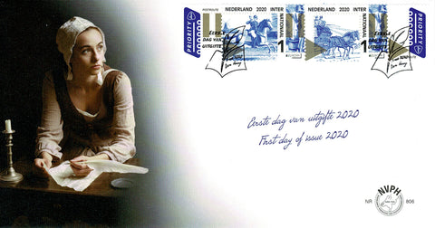 3845-46-E806 Europazegels Oude Postroutes 2020