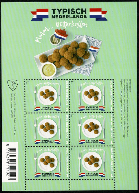 3848V Typisch Nederland Bitterballen Vel 2020
