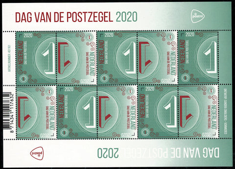 3882-83V Dag van de Postzegel Vel 2020
