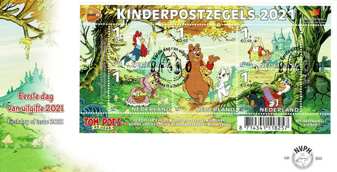 3975-E833 Kinderpostzegels Nederland 2021