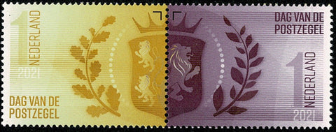3976-77 Dag van de Postzegel Nederland 2021