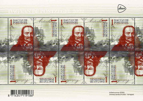 4060-61V Dag van de postzegel vel Nederland 2022