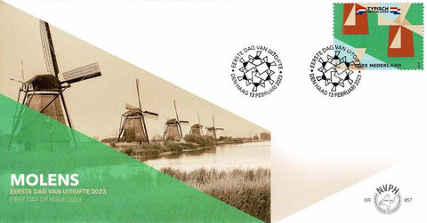 4096-E857 Typisch Nederland Molens 2023