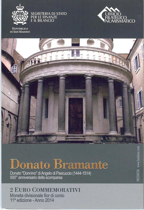 San Marino-2Euro  2014 Bramante