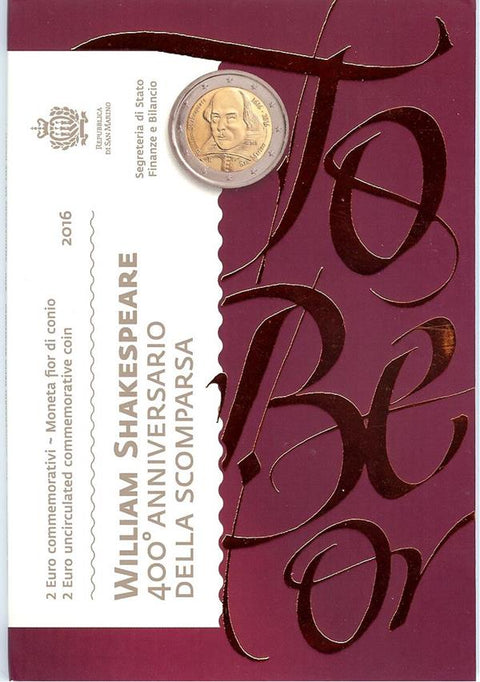 San Marino 2016 Shakespeare
