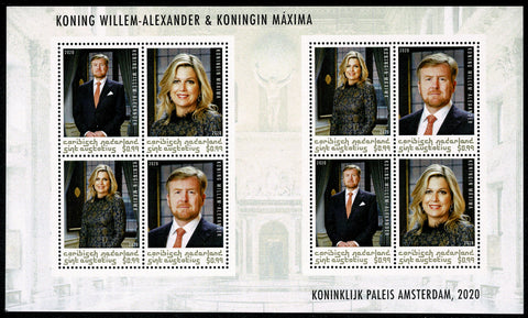 St. Eustatius 2020-1 Willem Alexander + Maxima (231)