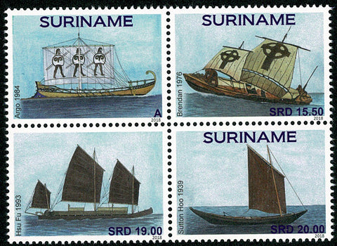Suriname2018 Klassieke Schepen (2241/44)