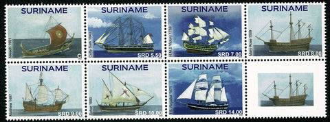 Suriname2019 Zeilschepen (2361/67)
