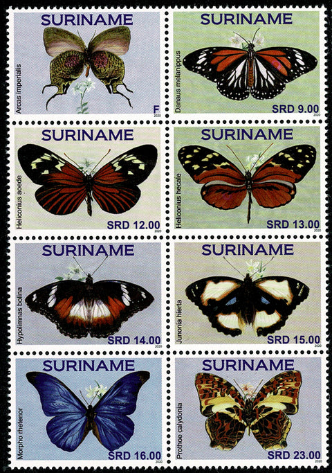 Suriname2020 Vlinders (2444/51)