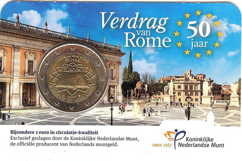 cc011 2 Euro Verdrag Van Rome