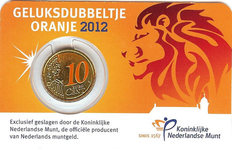 cc025 Oranje Geluksdubbeltje 2012