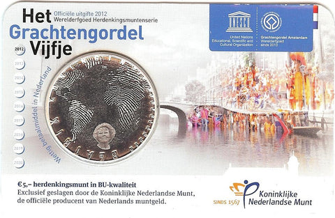 cc027 Grachtengordel Vijfje UNC 2012