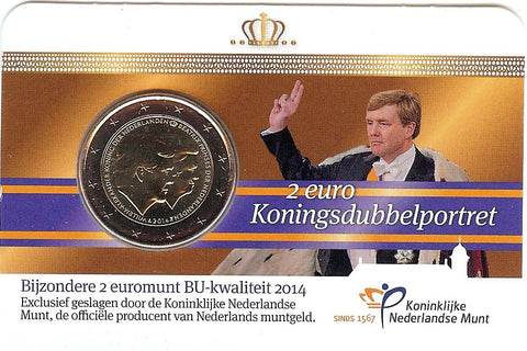 cc036a  2 Euro Koningsdubbelportret BU - kwaliteit 2014