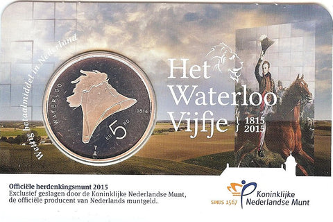 cc039 Het Waterloo Vijfje UNC 2015