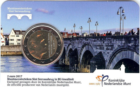 cc051 st. Servaasbrug 2 Euro BU 2017