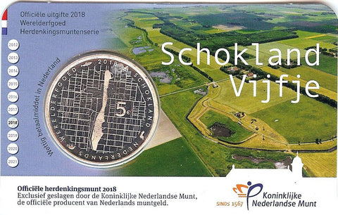 cc055 Schokland Vijfje UNC 2018